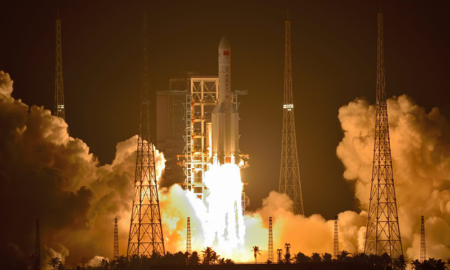 Chang-Zheng-5 CZ-5 Premier vol lanceur lourd chinois Wenchang 03-11-2016