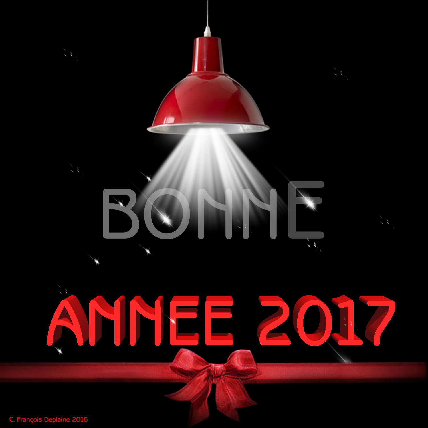 carte de voeux bonne anneée 2017